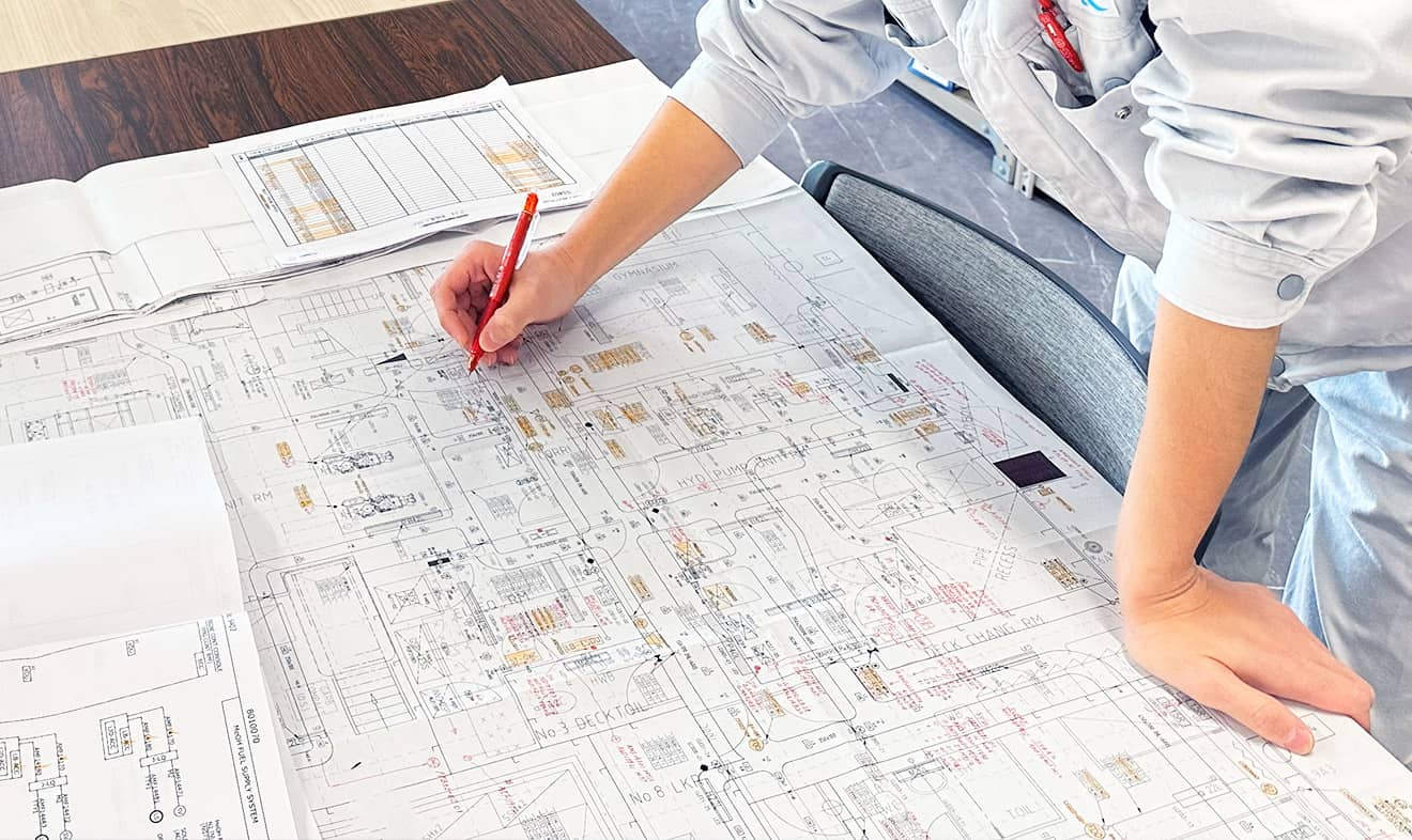 お客様に合った、船の設計