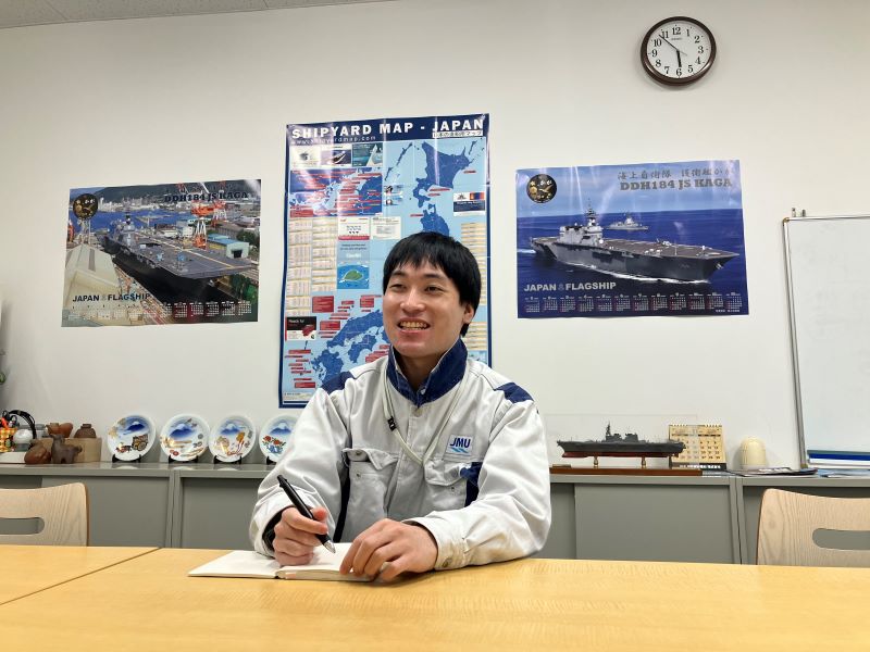 K.Hさんの仕事風景